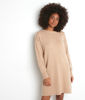 Picture of TABATA BEIGE WOOL JUMPER DRESS