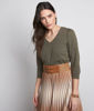 Picture of MARGOT KHAKI ORGANIC COTTON T-SHIRT