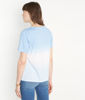 Picture of MIKE SKY-BLUE TIE-DYE COTTON T-SHIRT