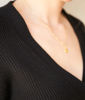 Picture of BOSCO BLACK ECOVERO VISCOSE BUTTONED CARDIGAN