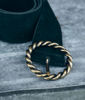 Picture of DONNA GREEN SUEDE BELT WITH INTRICATE BUCKLE