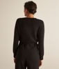 Picture of BELMA BLACK RECYCLED CASHMERE JUMPER