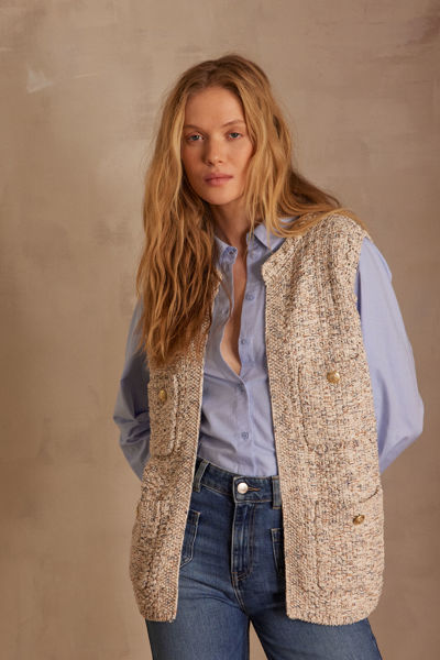 Picture of STEFEN SLEEVELESS CARDIGAN