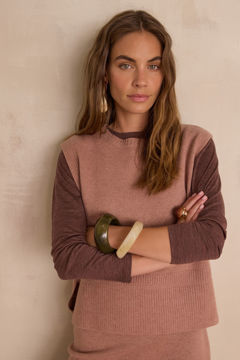 Picture of BARCLAY SLEEVELESS JUMPER IN WOOL
