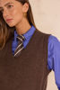 Picture of BASILE 100% WOOL SLEEVELESS JUMPER