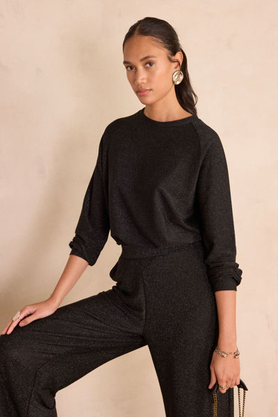 Picture of LONG-SLEEVED SEQUINED TOP FLAMME