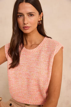Picture of SLEEVELESS COTTON BLEND PULL PASSION