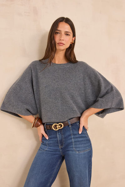 Picture of 3/4 SLEEVE CASHMERE SWEATER CODY