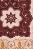Picture of BURGUNDY PRINTED SILK SCARF KING