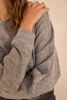 Picture of CHARCOAL LONG-SLEEVED WOOL T-SHIRT TEOPHILE