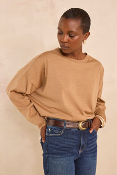 Picture of THEOPHILE LONG SLEEVE DENSE KNIT T-SHIRT