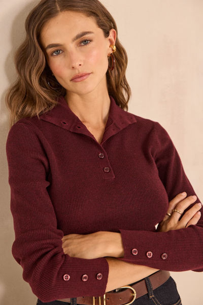 Picture of ASHLEY RIBBED KNIT TOP